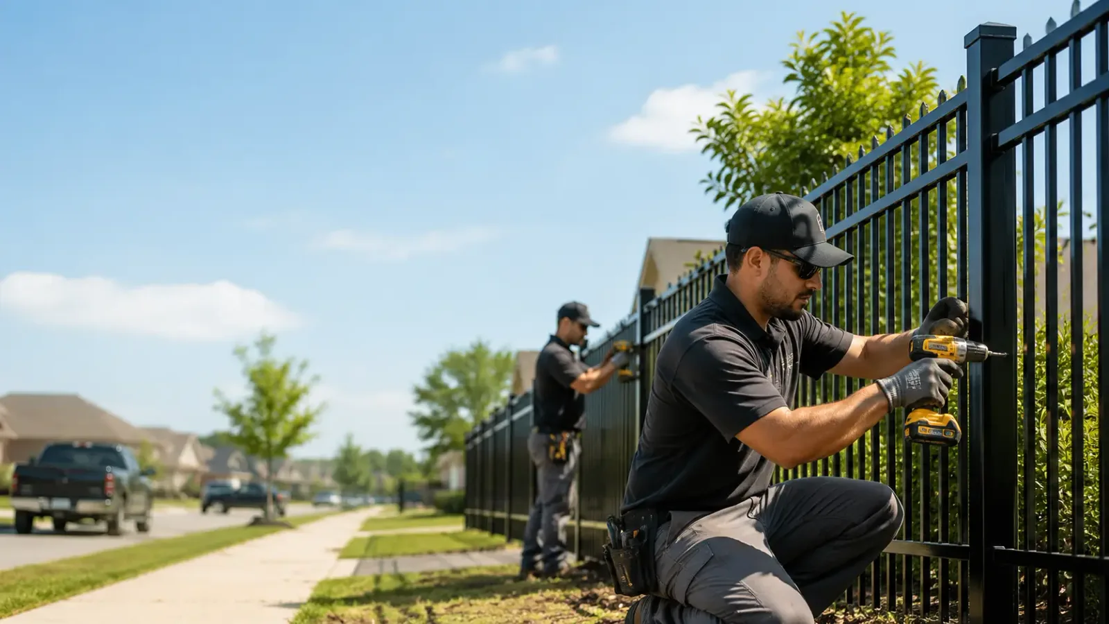 Metal Fence Installation in Hillsdale, OK